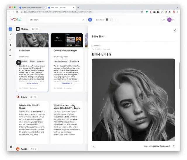 You.com:新一代AI搜索引擎