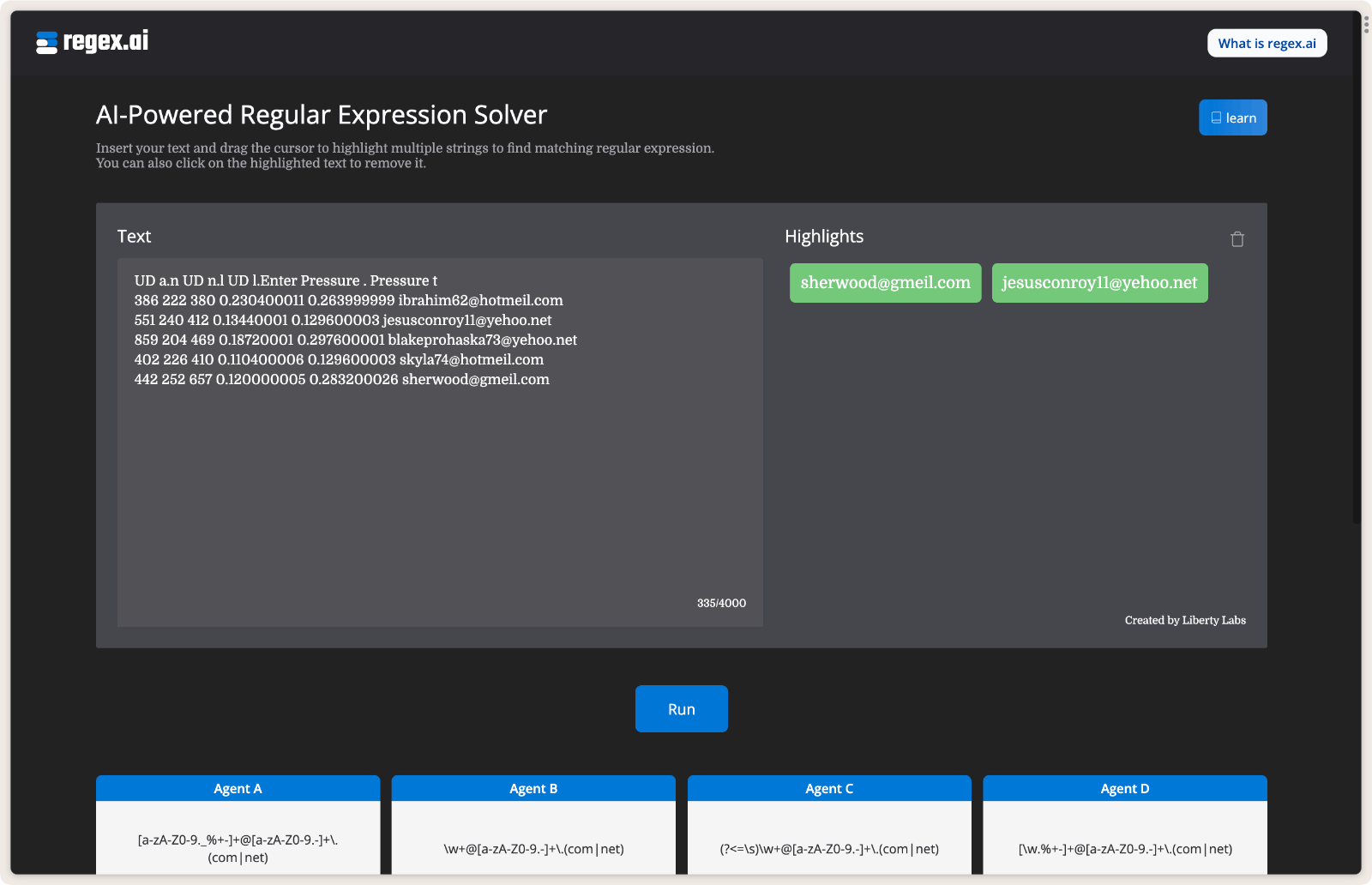 Regex.ai 正則表達式