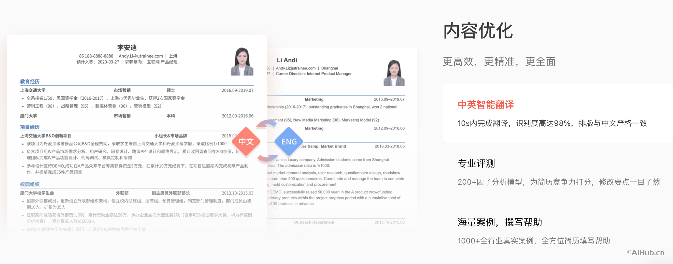 職徒簡歷-專業(yè)簡歷智能制作平臺(tái)