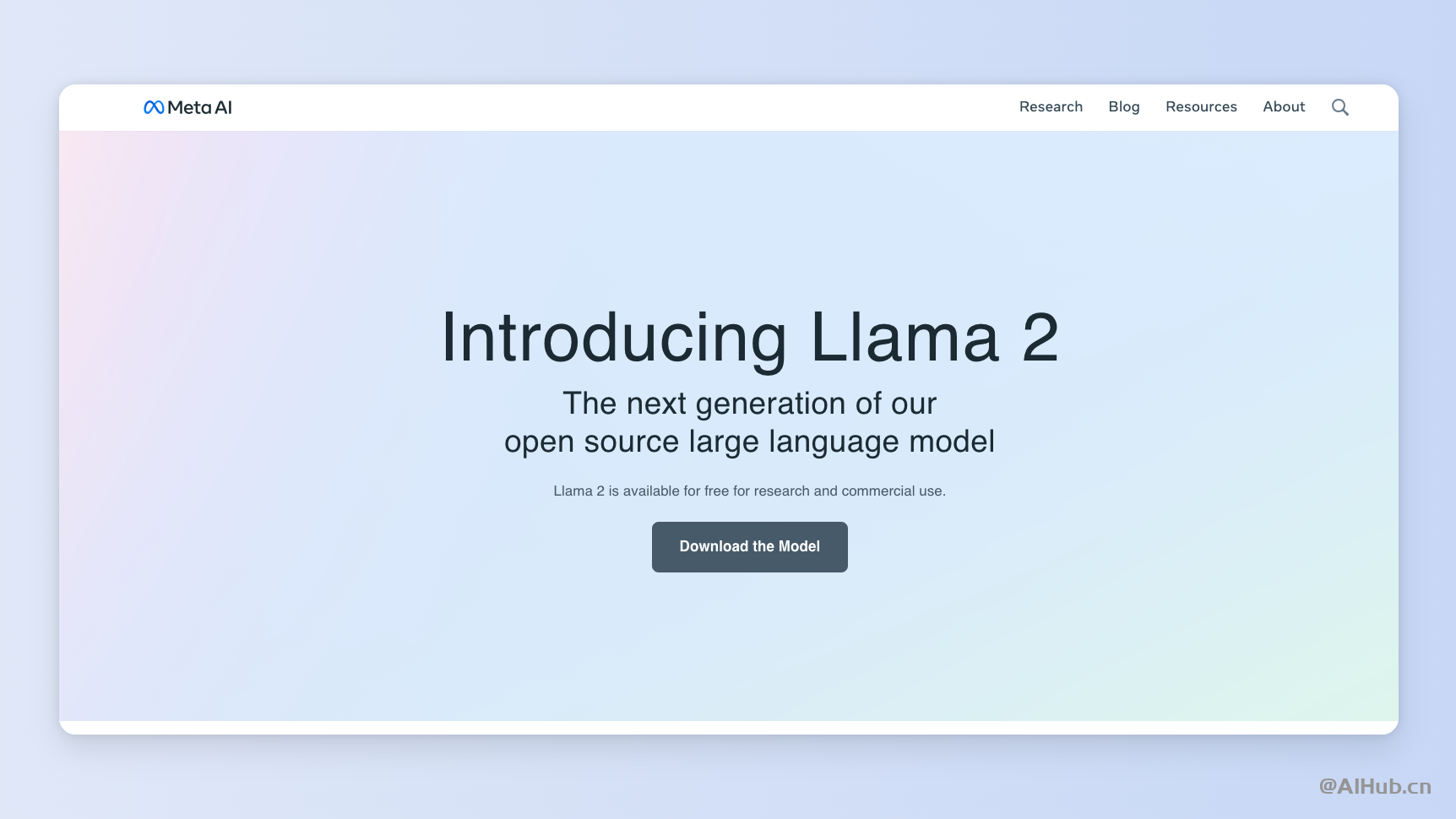 Llama 2:Meta旗下免費可商用開源大模型