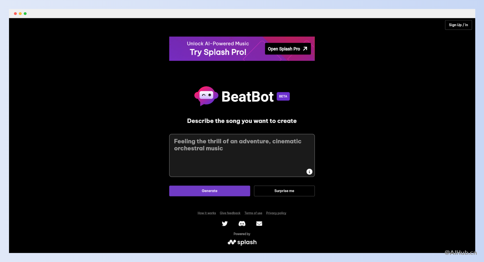 BeatBot:免費在線AI音樂創作工具