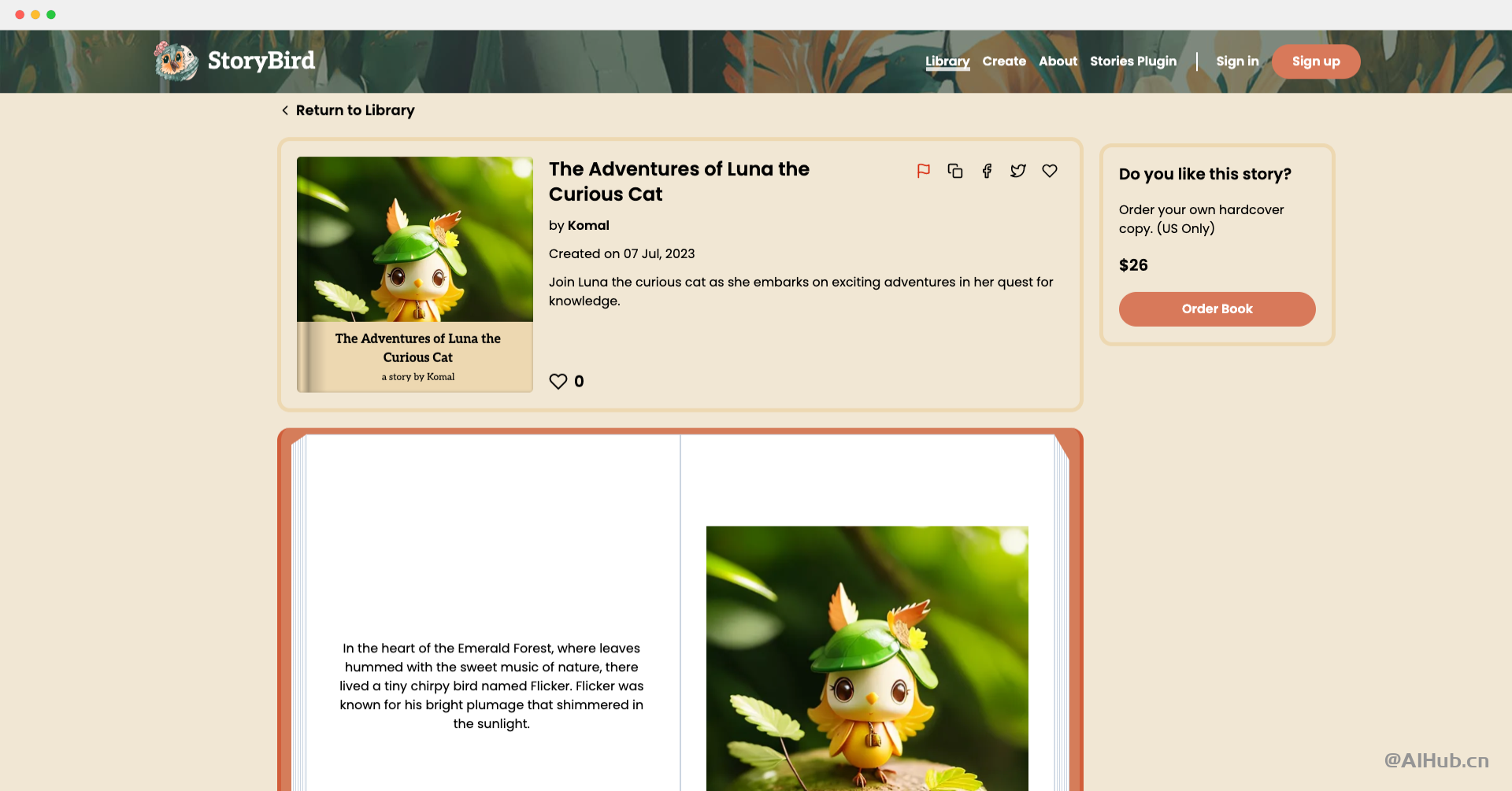 StoryBird-創建你自己的故事書