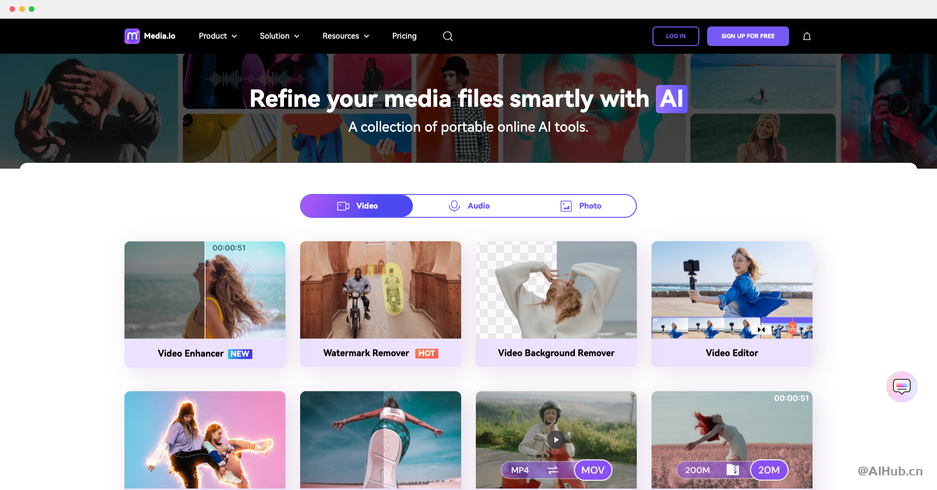 Media.io-一站式AI驅動的在線媒體處理工具