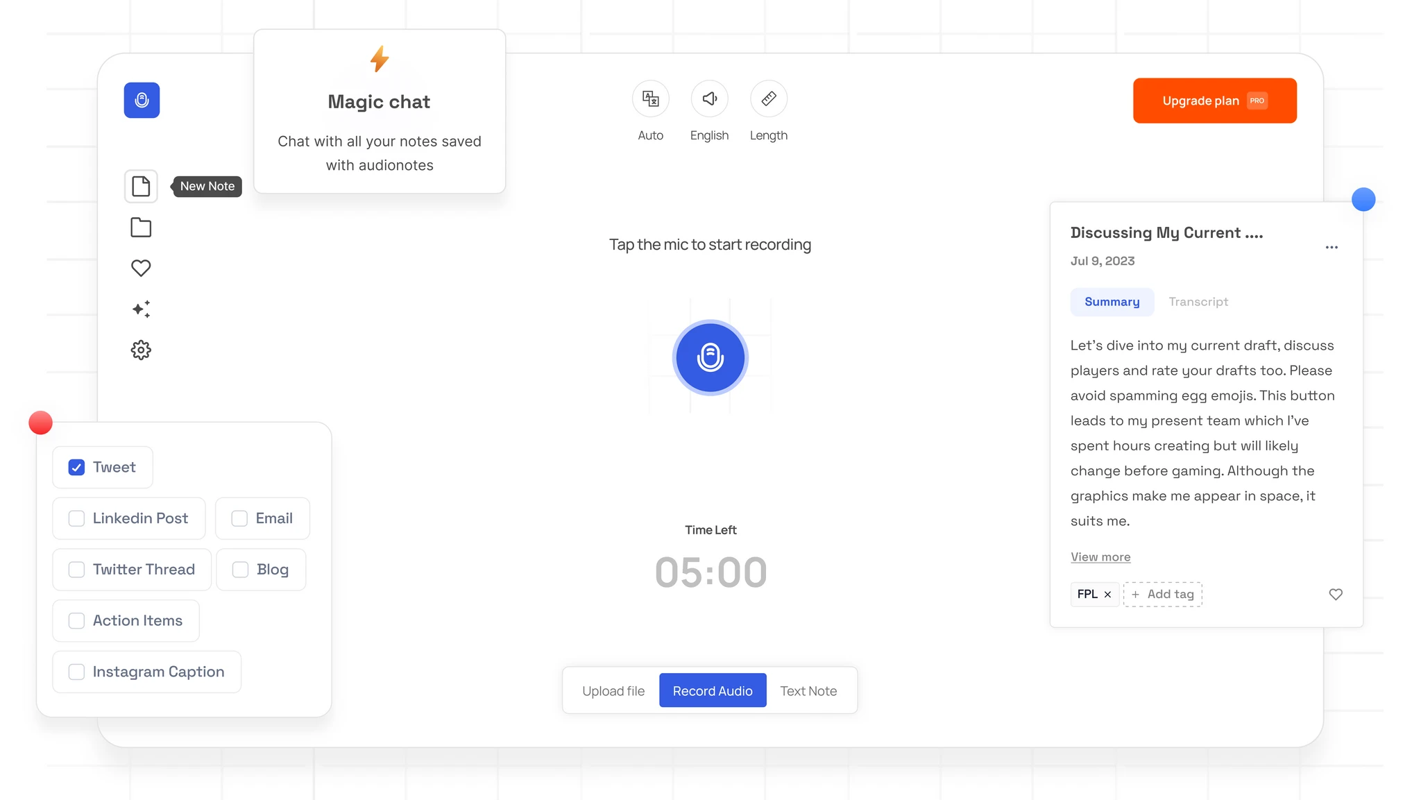 AudioNotes-AI筆記應用
