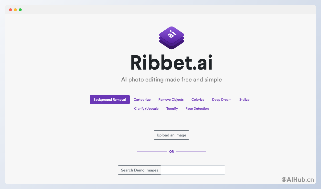 Ribbet.ai-簡單免費的AI照片編輯平臺