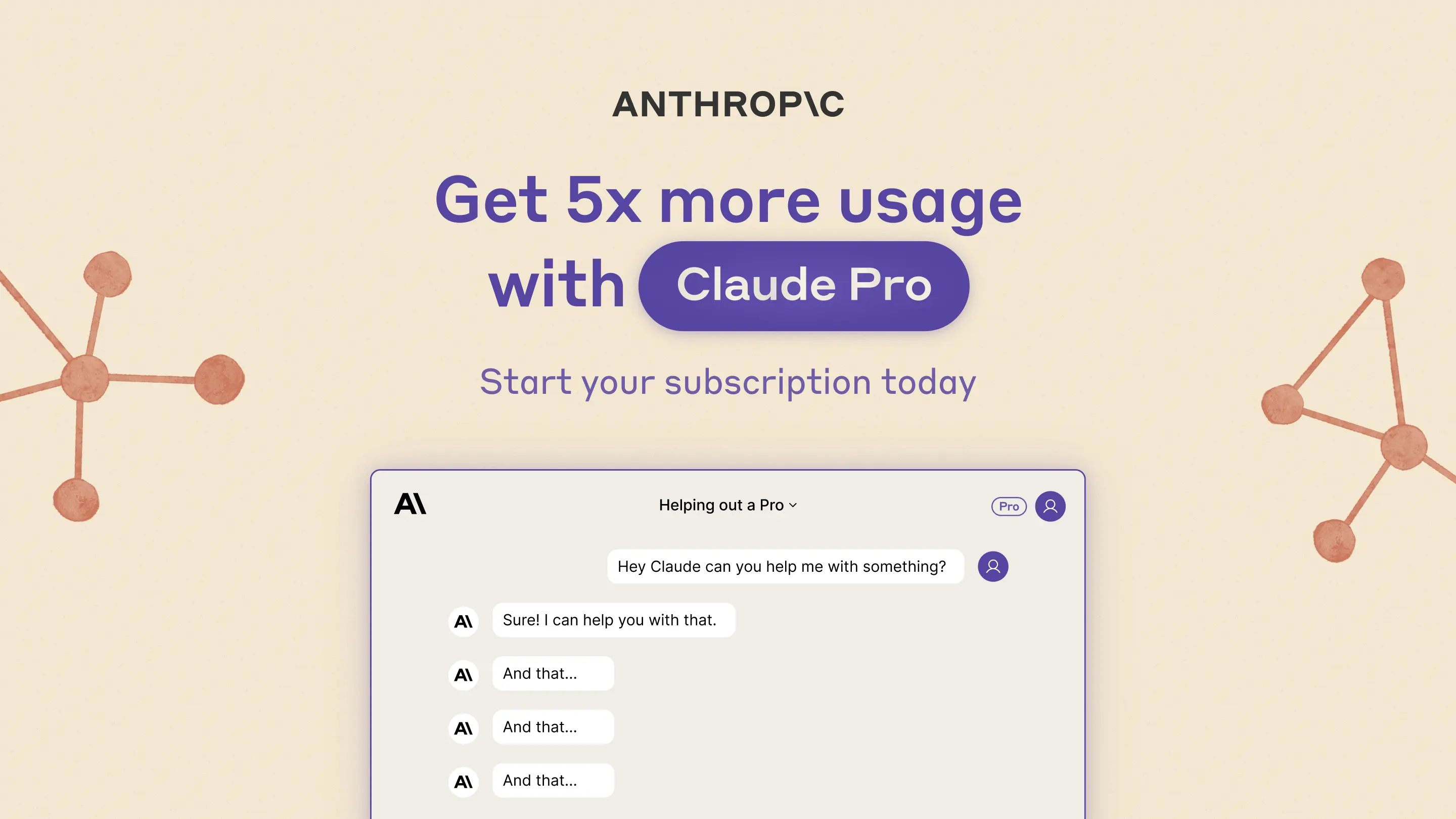 Anthropic推出付費版Claude Pro