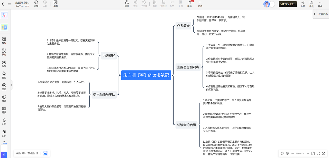 TreeMind樹圖-免費(fèi)高效的思維導(dǎo)圖AI生成工具