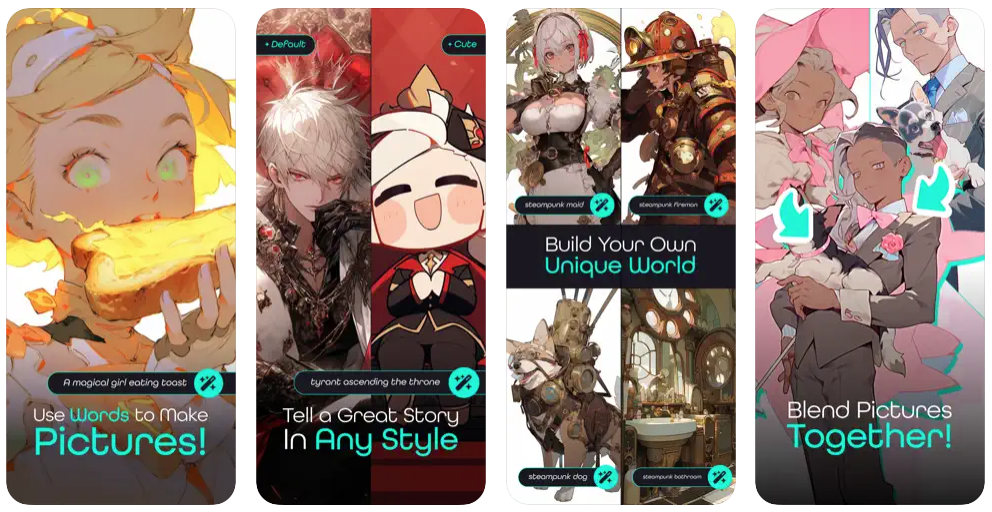 Midjourney微調(diào)動漫模型Nijijourney APP正式上架App Store