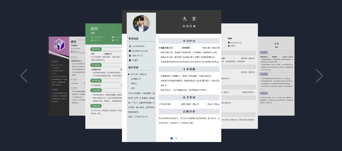 喵喵簡歷