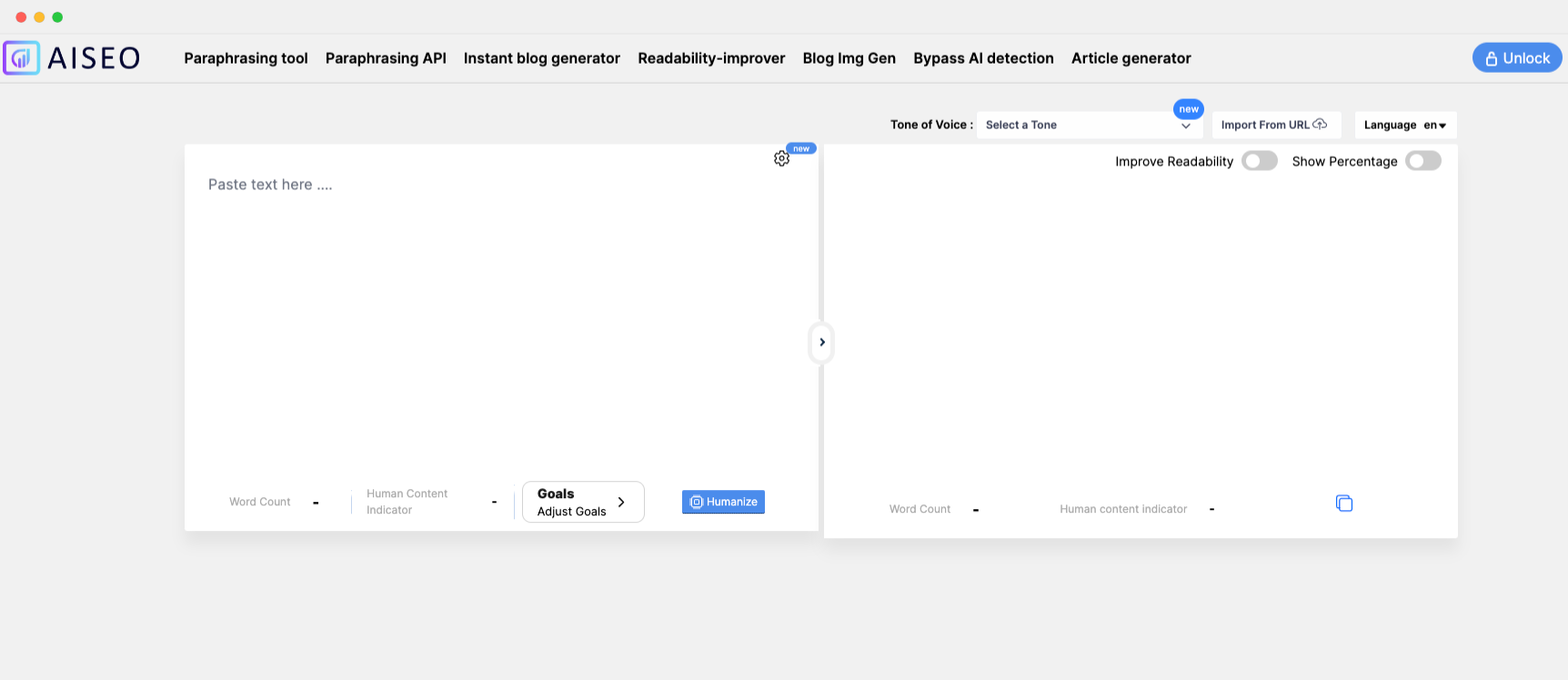 AISEO AI Content Detector -AISeo推出的AI內(nèi)容檢測(cè)器