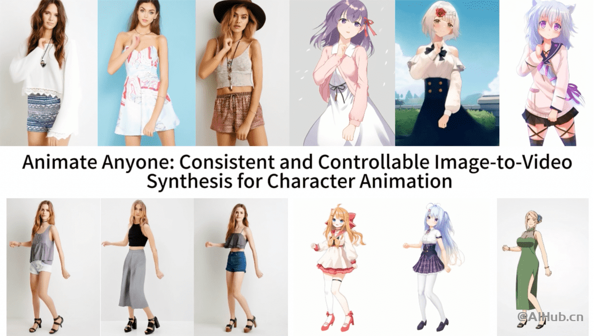 Animate Anyone: 創(chuàng)新的圖像到視頻角色動畫合成