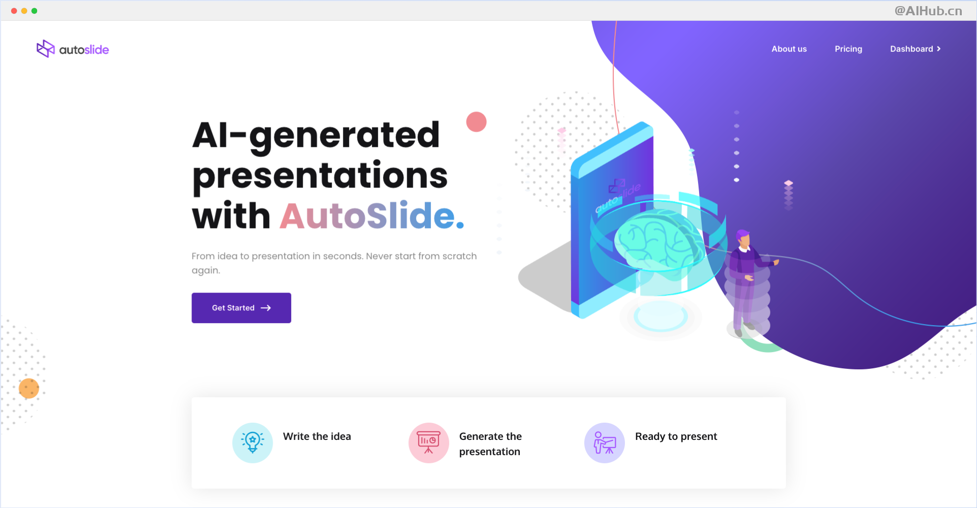AutoSlide: AI驅動的演示文稿生成器