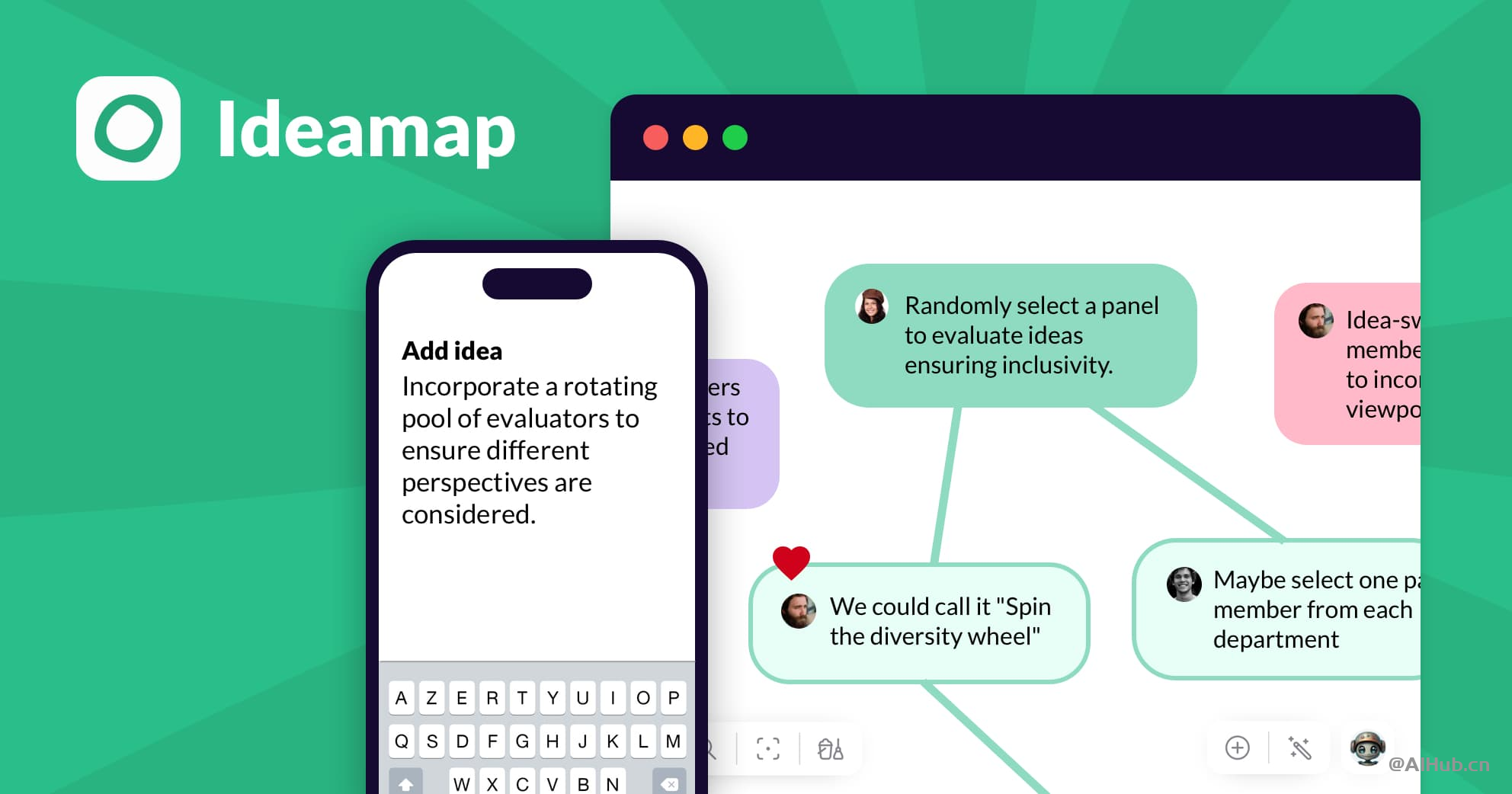 Ideamap-創新的 AI 輔助頭腦風暴工具