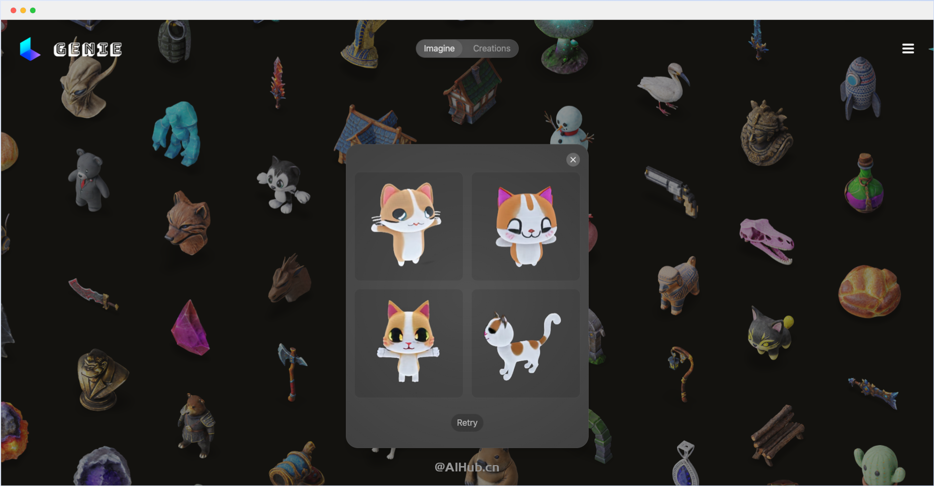 Genie-Luma AI開發的3D內容生成工具