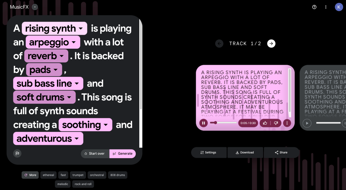 MusicFX-谷歌發布的免費AI音樂生成工具