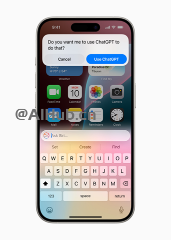 重磅!OpenAI與蘋(píng)果合作,將ChatGPT集成在iOS 18中