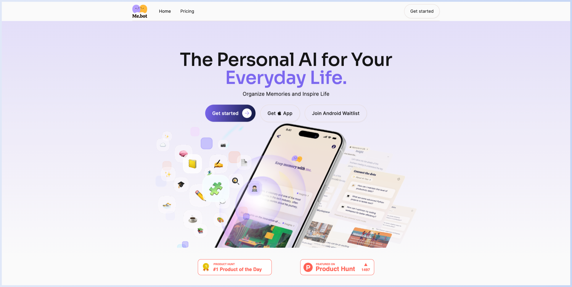 Me.bot-心識宇宙在海外推出的個人AI助手