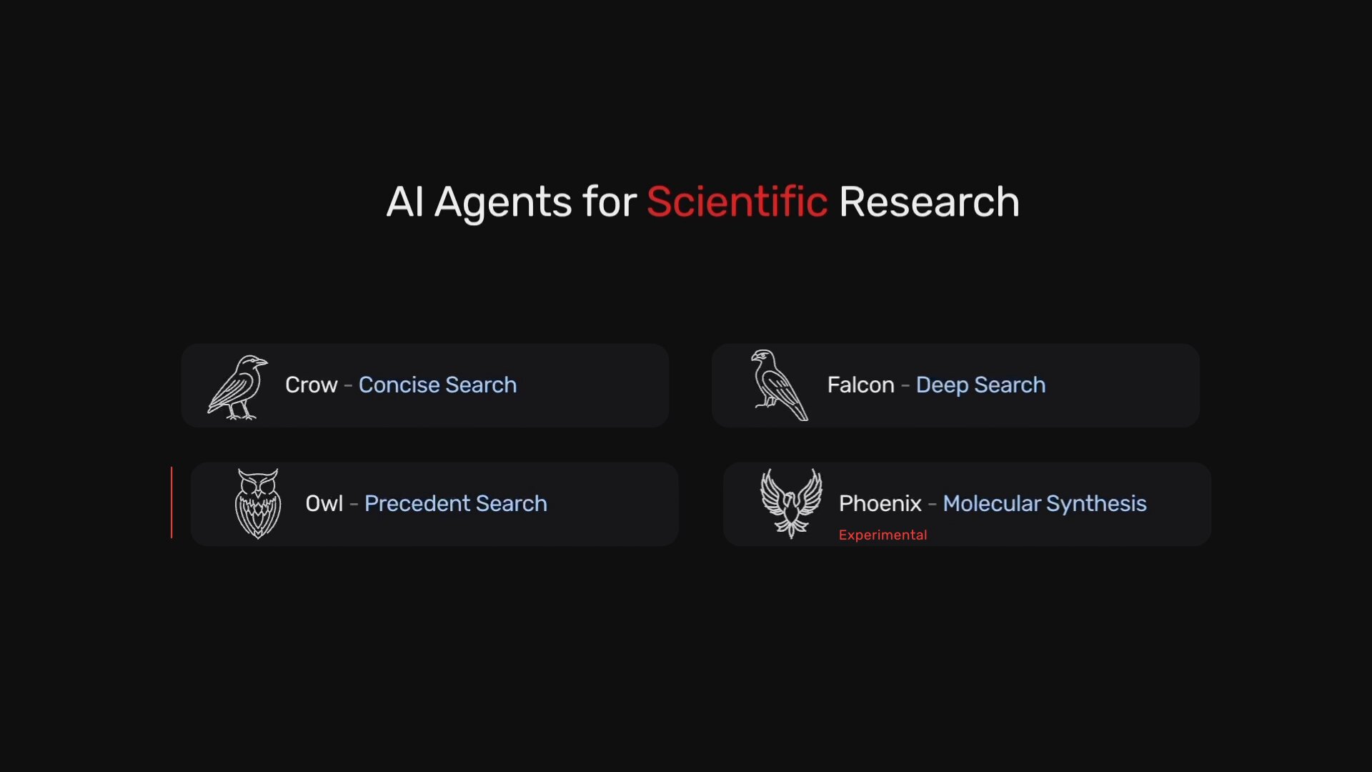FutureHouse:面向科研人員的 AI 多智能體平臺(tái)