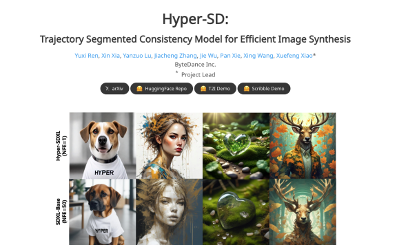 Hyper-SD：字節(jié)跳動(dòng)推出的基于SD的圖像生成框架