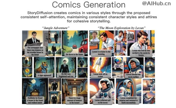StoryDiffusion-字節推出的一致性圖像和長視頻生成工具