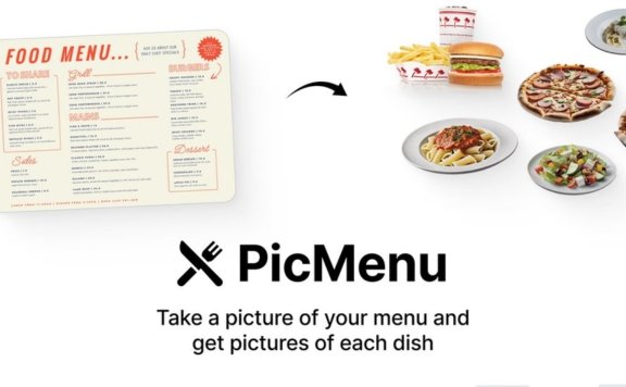 PicMenu - 免費開源的AI菜單可視化工具，為每道菜生成漂亮的圖像